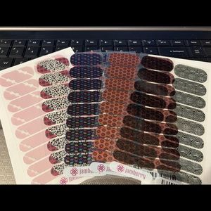 5 sheets of Jamberry
